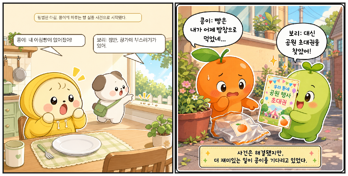 콩이 만화 전체 컷